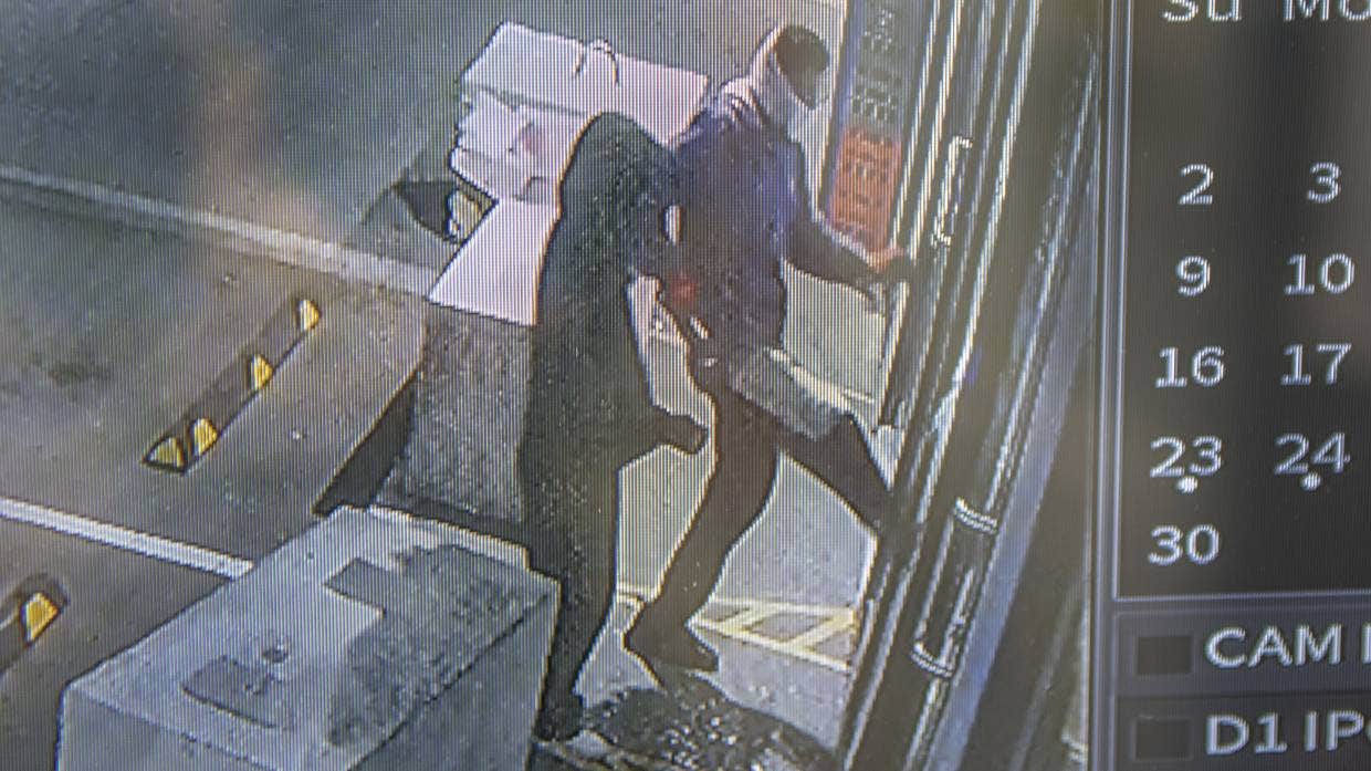 12-year-olds, and teens, caught in relation to supermarket ramraid